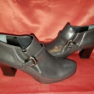 Franco sarto grey bootie heels